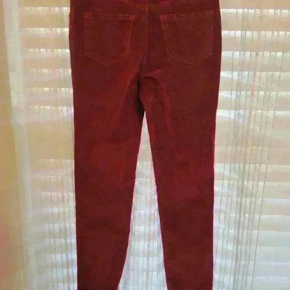 EUC girls Cat & Jack burgundy corduroy pants, sz 10, $12 - Picture 3 of 4